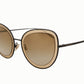 Elegant Lace Pattern Metal Sunglasses
