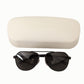 Elegant Black Full Rim Sunglasses