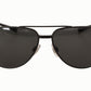 Elegant Black Full Rim Sunglasses