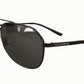Elegant Black Full Rim Sunglasses