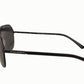 Elegant Black Full Rim Sunglasses