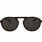 Elegant Black Full-Frame Sunglasses