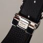 Elegant Reversible Calf Leather Belt