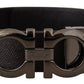 Elegant Reversible Calf Leather Belt