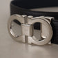 Elegant Reversible Leather Belt - Dual Tone