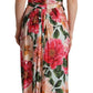 Floral Elegance Maxi Sheath Dress