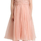 Elegant Silk Chiffon A-Line Midi Dress