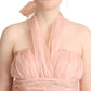 Elegant Silk Chiffon A-Line Midi Dress