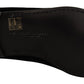 Elegant Black Velvet Loafers