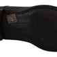 Elegant Black Leather Derby Shoes