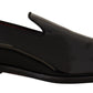 Elegant Black Patent Leather Loafers