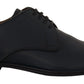Elegant Navy Blue Derby Formal Shoes