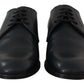 Elegant Navy Blue Derby Formal Shoes