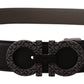Sleek Reversible Leather Belt