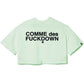 Green Cotton Women T-Shirt