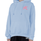 Light Blue Cotton Women Sweater