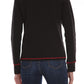 Black Cotton Women Sweater