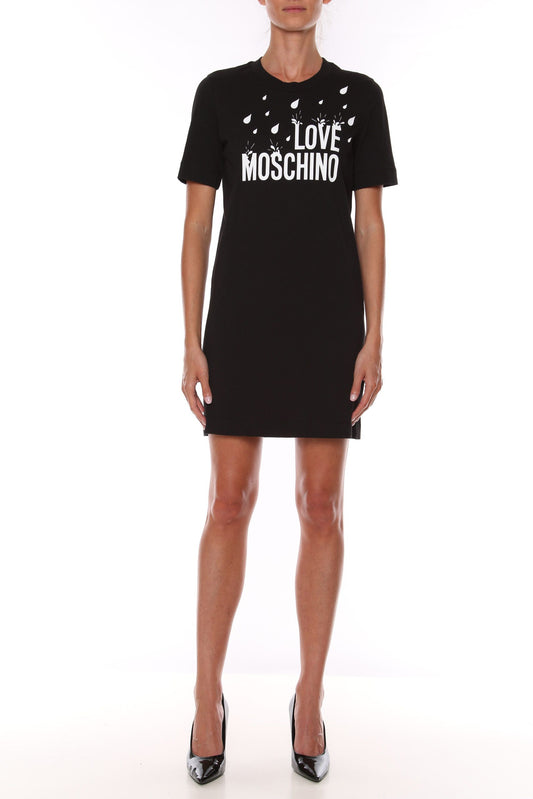 Black Cotton Women Dress