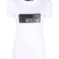 White Cotton Women T-Shirt