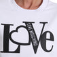 White Cotton Women Sweatshirt