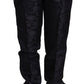 Elegant Slim Fit Silk Blend Dress Pants