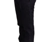 Elegant Slim Fit Silk Blend Dress Pants