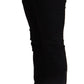Elegant Slim Fit Skinny Jeans in Black