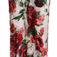 Elegant Floral Wide Leg Pants