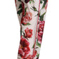 Elegant Floral Wide Leg Pants