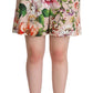 Chic Fiori Print Bermuda Shorts