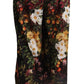 Elegant Floral Wide Leg Pants
