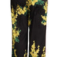 Floral Elegance Wide Leg Pants