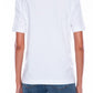 White Cotton Women T-Shirt