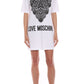 Chic Graphic Print Cotton T-Shirt Dress