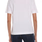 White Cotton Women T-Shirt