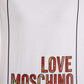 White Cotton Women T-Shirt