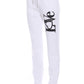 White Cotton Women Sweatpant