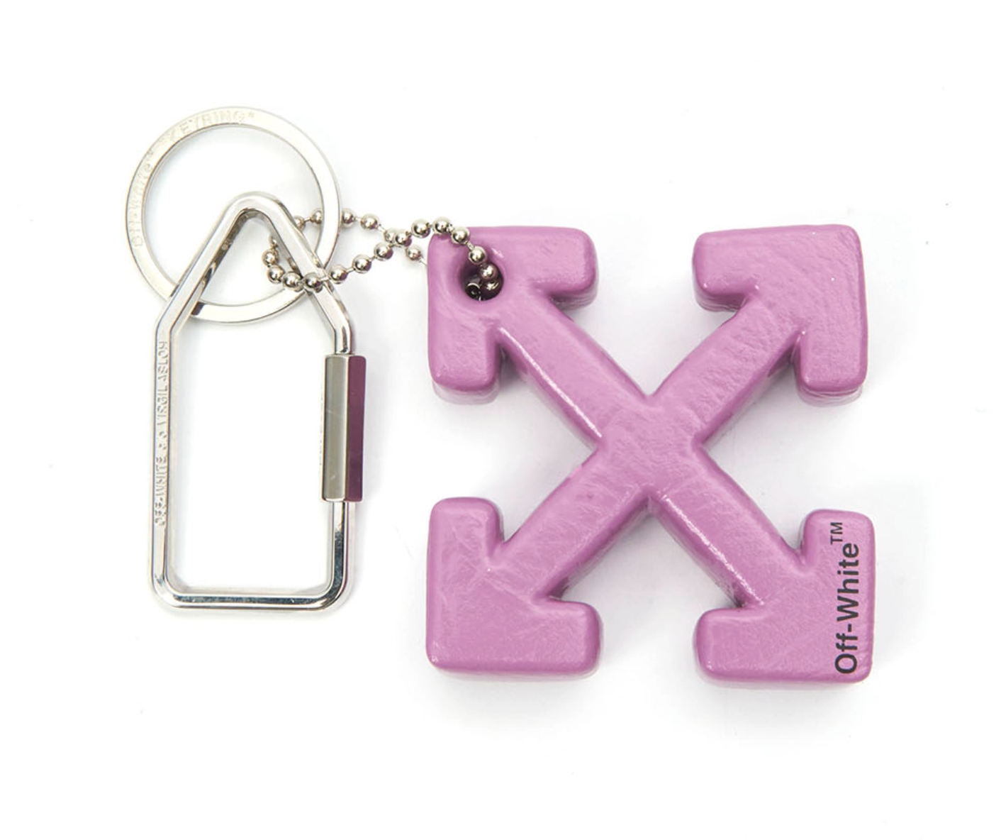Purple Polivinyl Women Keychain