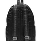 Black Polyester Men Backpack