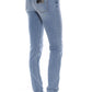 Blue Cotton Women Jean