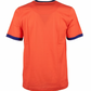 Orange Cotton Men T-Shirt