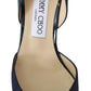 Elegant Navy Suede Pointed Toe Pumps