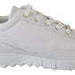 White Leather Monza Sneakers