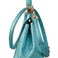 Elegant Medium Sicily Blue Leather Bag