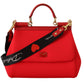Radiant Red Medium Sicily Handbag