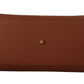 Elegant Sicily Leather Handbag in Rich Brown