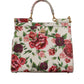 Sicilian Blossom Leather Shoulder Bag