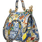 Sicilian Majesty Leather Shoulder Bag