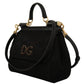 Elegant Sicily Shoulder Bag in Black