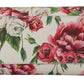 Floral Elegance Leather Shoulder Bag